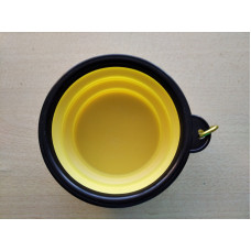 Миска для води або корму, складна, для прогулянок і подорожей з тваринами, 400 мл