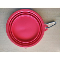 Миска для води або корму, складна, для прогулянок і подорожей з тваринами, 800 мл