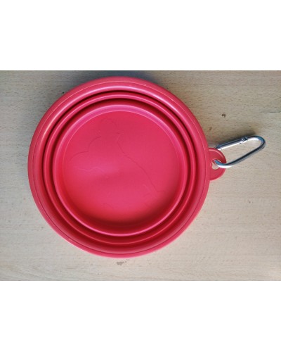 Миска для води або корму, складна, для прогулянок і подорожей з тваринами, 800 мл