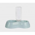 Автоматична миска-поїлка для тварин з клапаном, Pet Feeder, 2 миски + пляшка, 1 шт