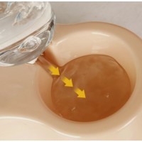 Автоматична миска-поїлка для тварин з клапаном, Pet Feeder, 2 миски + пляшка, 1 шт