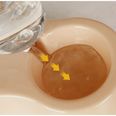 Автоматична миска-поїлка для тварин з клапаном, Pet Feeder, 2 миски + пляшка, 1 шт