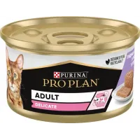 Purina Pro Plan Delicate Паштет з індичкою для для чутливого травлення, банка, 85 г