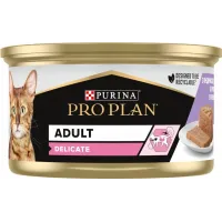 Purina Pro Plan Delicate Паштет з індичкою для для чутливого травлення, банка, 85 г