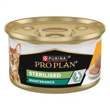 Purina Pro Plan Sterilised мус з куркою для стерилізованих котів, банка, 85 г
