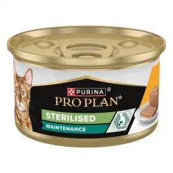 Purina Pro Plan Sterilised мус з куркою для стерилізованих котів, банка, 85 г