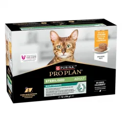 Purina Pro Plan Sterilised Промо набір мус з куркою для стерилізованих котів, банка, 12x85 г