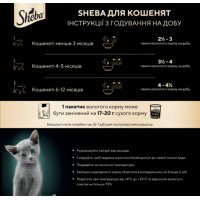 Sheba Kitten (Шеба Кіттен), шматочки з куркою в соусі, 85 г