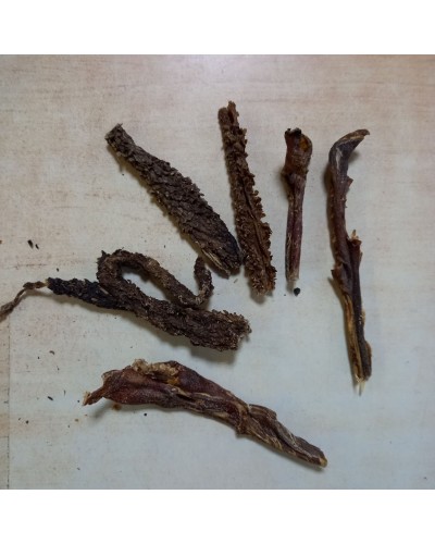 Яловичий рубець натуральний, сушений смужками, 0.5 кг