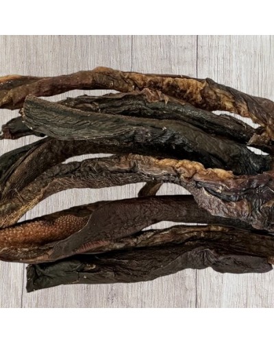 Яловичий язик натуральний, сушений смужками, 1 кг