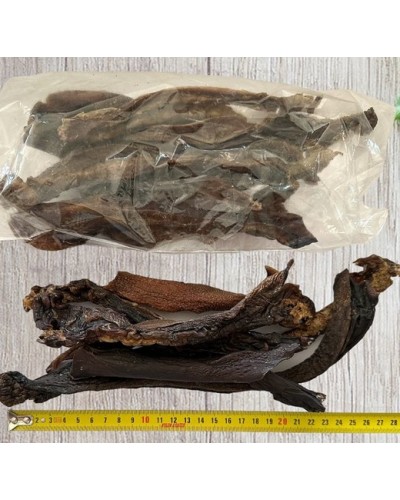 Яловичий язик натуральний, сушений смужками, 1 кг