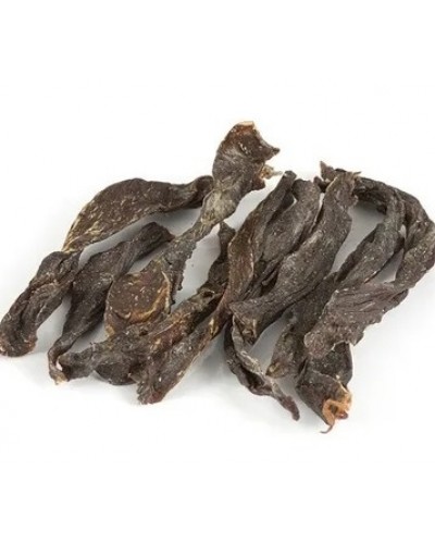 Яловиче серце натуральне, сушене смужками, 1 кг