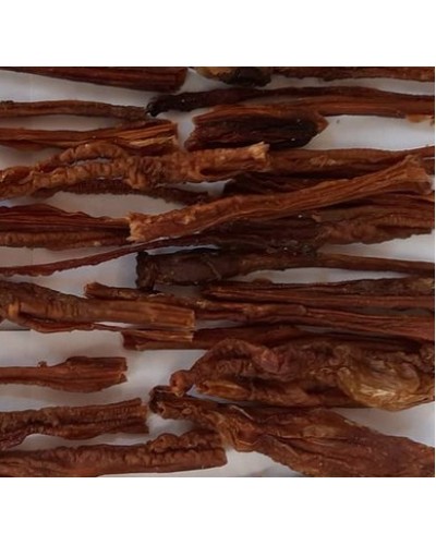 Яловича сухожилка (сухожилля), сушена смужками, 0.5 кг Яловича сухожилка (сухожилля), сушена смужками, 0.5 кг