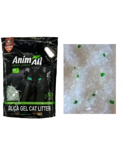 AnimAll 10 "Кристали смарагду", силікагелевий наповнювач, 10.5 л