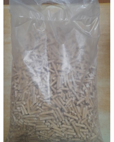 Деревні гранули, світлі, наповнювач для туалетів домашніх тварин, 3 кг