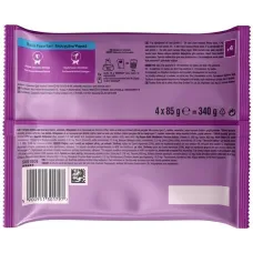 Whiskas (Віскас), вологий корм для дорослих котів, 4х85 г: лосось  в желе 2х85 г та тунець в желе 2х85 г