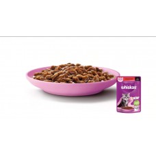 Whiskas (Віскас), вологий корм для кошенят, з яловичиною, шматочки в соусі, 85 г